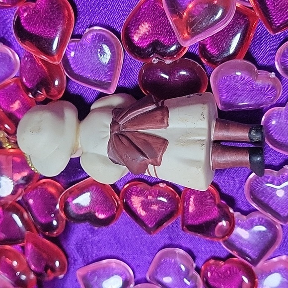 Cara 1988 Jan Hagara porcelain christmas vintage hanging ornament - Picture 3 of 5